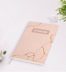 Kişiye Özel İsimli Beyaz Defter-17