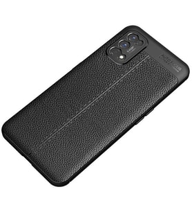 Realme 7 Pro Kılıf Pu-Deri Leather-Pu Serisi Protected Case (Siyah)