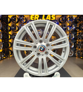 4 Adet BMW ORIJINAL 8*17 5*120 ET53 72.6 SILVER JANT REVİZE EDİLMİŞ (Takım)