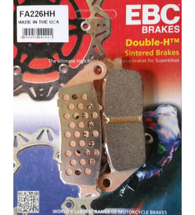Ebc Fa226Hh 2021-2025 Triumph Trident 660 Uyumlu Ön Fren Balatası Sinterli Balat