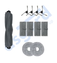 Dreame X40 MASTER-X40 ULTRA-L40 ULTRA UYUMLU 1 Ana Fırça 4 Yan Fırça 2 Filtre 2 Mop