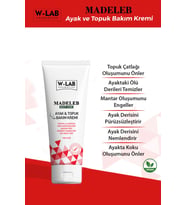 W-Lab Kozmetik Ayak ve Topuk Bakım Kremi 100 ML