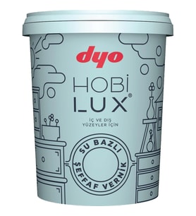 DYO HOBİLUX ŞEFFAF VERNİK İPEK MAT 0.4 LT