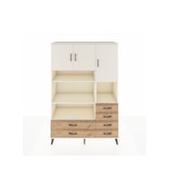 Hyperion Dolap 9 Raflı 6 Çekmeceli 3 Kapaklı 132x44x195 Aytaşı-Aytaşı/Çam