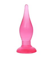14,5 cm Vantuzlu Jel Alıştırıcı Tıkaç (Fuşya)