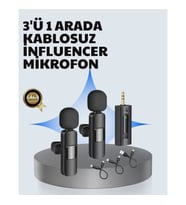 Mey İthalat® Mobil Uyumlu Mikrofon - Dış Mekân İçin İdeal