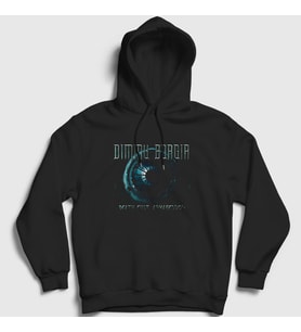 Presmono Unisex Siyah Armageddon Dimmu Borgir Kapüşonlu Sweatshirt 141973tt
