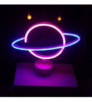 Gezegen Tasarımlı Neon Led  Lamba 30*24*8,5 cm