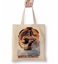 Mortal Kombat Jonny Cage Game Bez Çanta Uzun Saplı