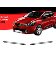 Renault Clio 4 Hb Krom Ön Panjur 2 Parça 2012 ve Üzeri