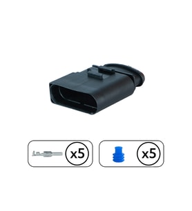 Stop Soketi Dişi 5 Pin Kablosuz
