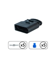 Stop Soketi Dişi 5 Pin Kablosuz