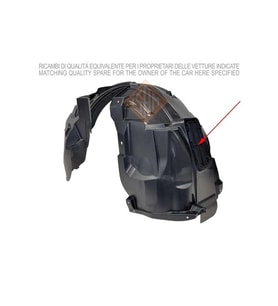 Fiat 500 X Ön Çamurluk Davlumbazı Sol 2014-2018 (Oem No:  51946951)