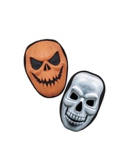 Halloween Balkabağı Ve Kuru Kafa Maske Seti Karton 2 li