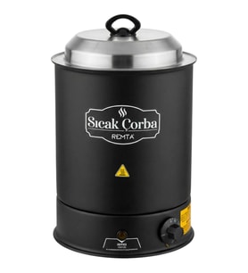 Remta CB21 Siyah Model Midi Çorba Isıtıcı 9 Lt