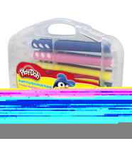 Play-Doh 12 Renk Üçgen Fırça Uçlu Keçeli Kalem PP Kutu 