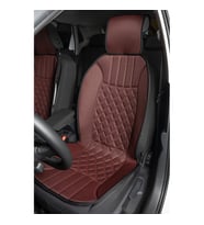 Space Elegance 2'li Koltuk Kılıfı Set Minder Kırmızı-Siyah / KLMNY534