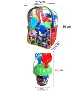 Kova Set Sırt Çantalı 8 Parça Pj Masks Plaj Deniz Kum Kovası  Seti Pijamaskeliler Lisanslı Oyuncak