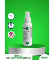 ACTOSEPT® AF 100 ml  Kullanıma Hazır Alkollü Yüzey Dezenfektanı 30 saniyede Etkili