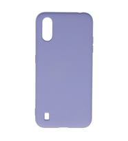 Galaxy A01 Kılıf Nano İçi Kadife - Lila