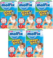 Molfix Swimming Pants (Mayo Bez) Beden:4-5 (9-15Kg) 55 Adet