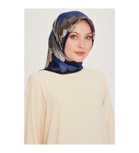 Armine Nostalji Serisi %100 Sura İpek Eşarp 9212D 82