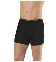 6 Adet Anıt Erkek Bambu Düz Renk Boxer 1275 (Siyah)