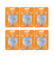 (6 Adet) Osaka 50W (300W) Beyaz Işık E27 Duylu (Kalın Duy) Led Torch Ampul