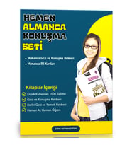 Hemen Almanca Konuşma Seti (2 Süper Kaynak)