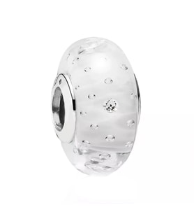 Nur Silver Murano Taşlı Gümüş Charm NUR-BL01796
