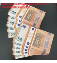 1000  ADET 50 EURO GEÇERSİZ EĞLENCE OYUN ŞAKA  DÜĞÜN PARASI