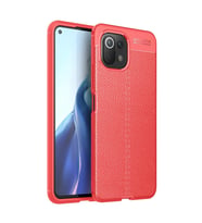 Xiaomi Mi 11 Lite Kılıf Auto Focus Kapak - Kırmızı