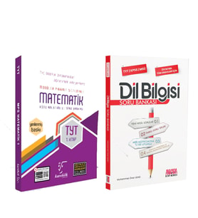 Karekök TYT Matematik Konu Anlatımı ve Soru Bankası 1. Kitap ve AKM Dil Bilgisi Seti 2 Kitap
