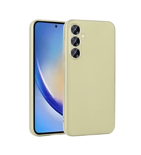 Lexroo Galaxy A35 Kılıf Premier Silikon Kılıf - Gold
