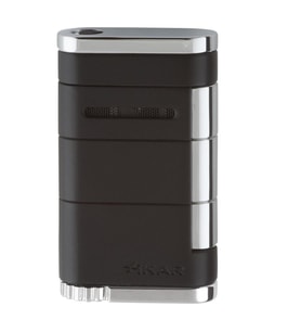 Xikar Allume Tek Torch Pürmüz Siyah Puro Çakmağı - TR1236