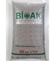Bioak Pelet Yakıt 3 Torba 3x25 Kg Toplam 75 Kg