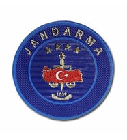 Jandarma Asayiş Arması Cırtlı Patch, Askeri Peç