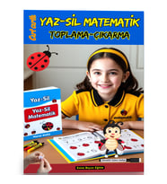 Cırt Cırtlı Matematik Toplama-Çıkarma YAZ-SİL Kitabı