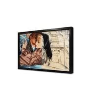 Jon Whitcomb Çerçeveli Cam Tablo