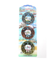 İstanbul Temalı Metal Magnet 3'lü Set Model 1