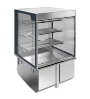 Electrolux Professional Soğutmalı Teşhir Üniteli, Kare, Orta Servis - 4 Saat (2 Gn Tepsi Kapasiteli) D15R2