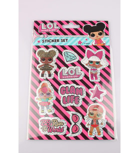 L.O.L. SURPRISE LİSANSLI STICKER SET