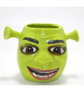 3d Shrek Tasarımı Porselen Kupa Bardak Alk4507