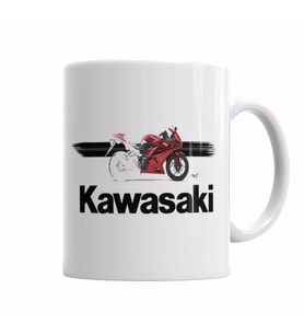 Kawasaki enduro offroad    Kupa Bardak Porselen