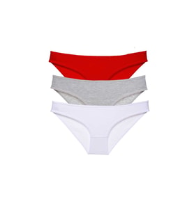 Mulvxbrf Brf02 3 Adet Süper Eko Set Likralı Kadın Slip Külot 542 (Mulvix)
