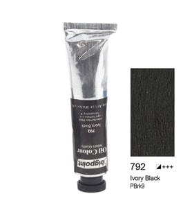 Bigpoint Yağlı Boya 45 ml Ivory Black 792 x 6 Adet