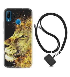 Huawei P20 Lite Mate 10 20 Lite Pro P40 Lite KılıfBoyun Askılı Silikon Leon 1323