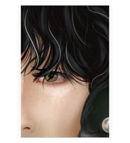 Taehyung Fanart Tablo Ahşap Poster Dekoratif Kod3537