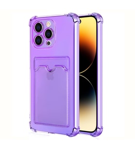 Microsonic Apple iPhone 14 Pro Max Card Slot Shock Kılıf Lila