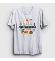 Presmono Unisex Beyaz Archeology Hediye Arkeolog Arkeoloji T-Shirt 541438tt (Beyaz)